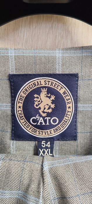 Costum Cato cu Vesta măsură 54 Gri