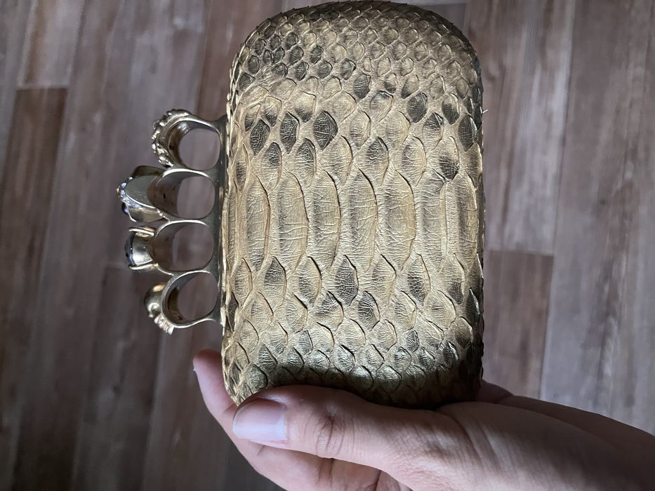 Сумка Клатч в стиле Alexander McQueen Knuckle Duster