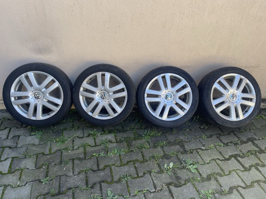 Jante wv pe 17 cu anvelope 225/45/17