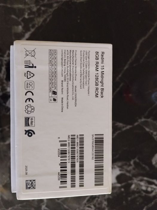 Redmi 15 8+8/128