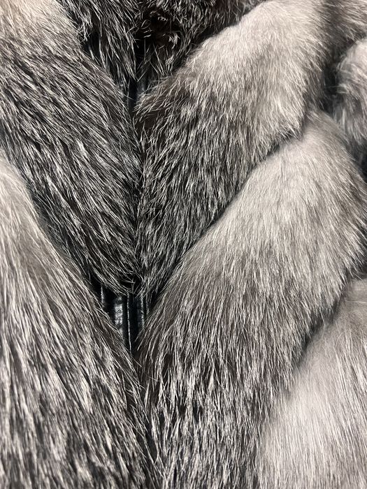 Blana naturala vulpe XS-S