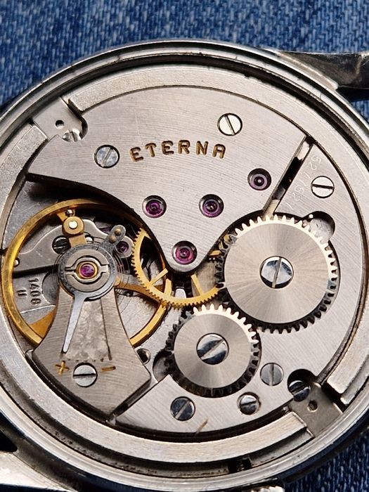 Ceas Eterna swiss made ,cal 1408,mecanic,an 1966