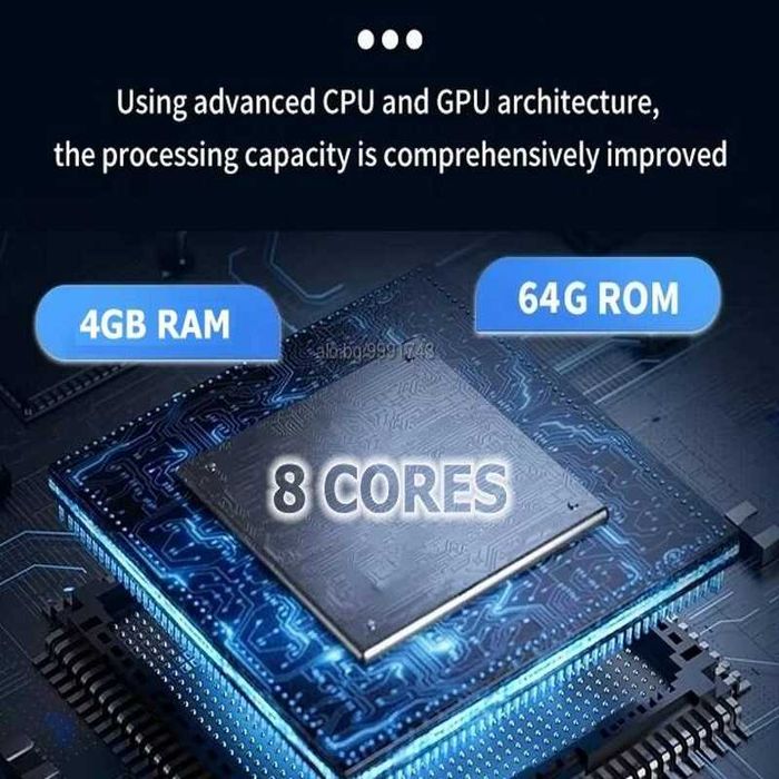 6.86” 1280*480 1-Din мултимедия с Android 14, RDS, RAM 4GB, 64GB ROM гр ...
