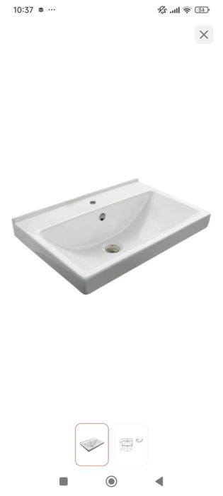 Раковина 40х60 фарфор