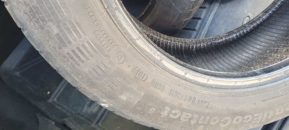 Vând set 4 anvelope vara Continental 195 55 r16 pentru Dacia Logan lodgy sandero docker