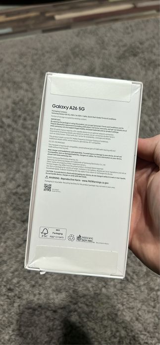 Samsung A 25 , nou, cutie originala