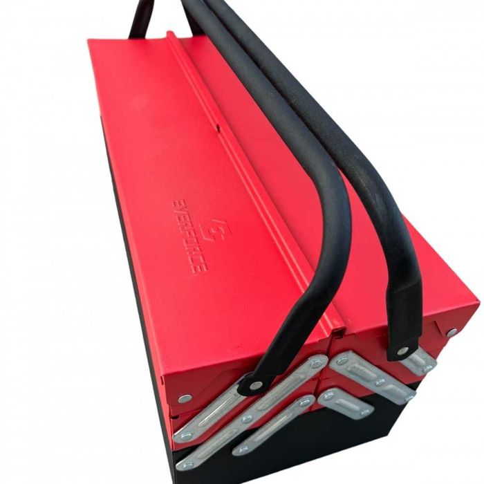 Сгъваем метален куфар с инструменти 86 части EverForce