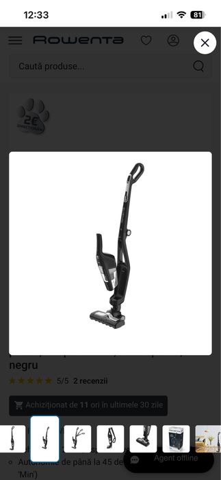 Aspirator vertical Rowenta