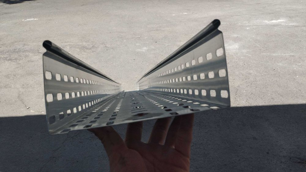 Перфорированный кабельный лоток H:100 W:600 Т:1,2 / L:3000