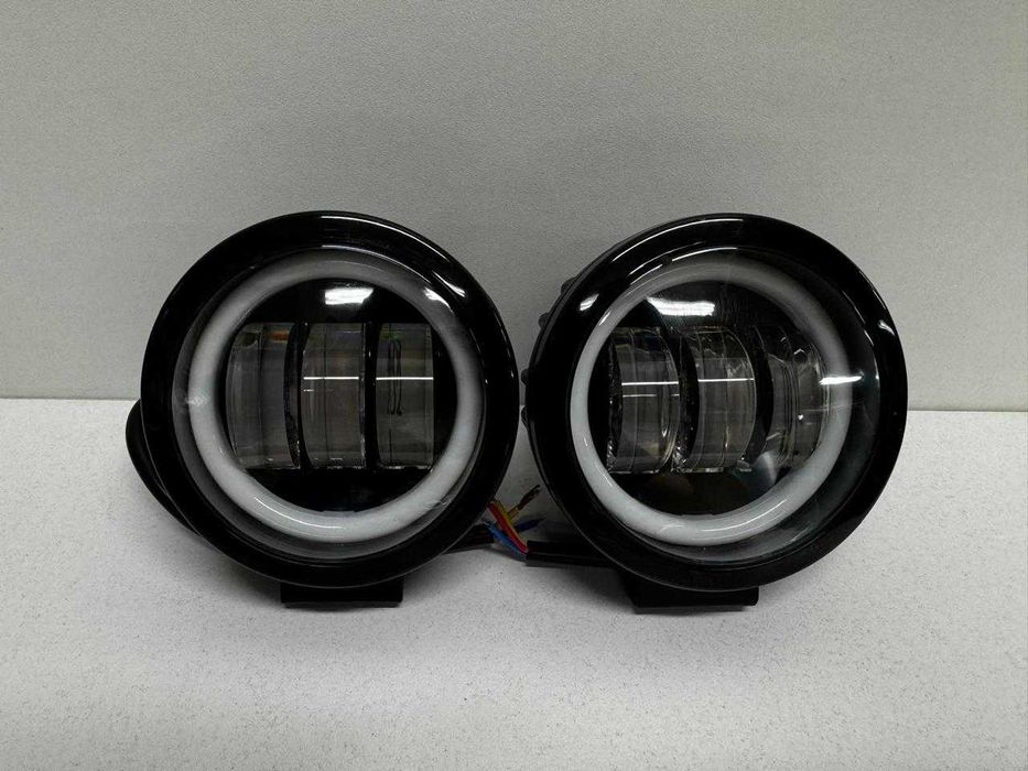 Красные LED фары 30w универсальные