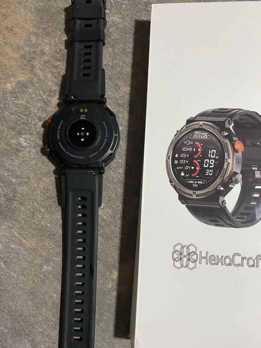 Vand Ceas SmartWatch, HexaCraft, Touchscreen,