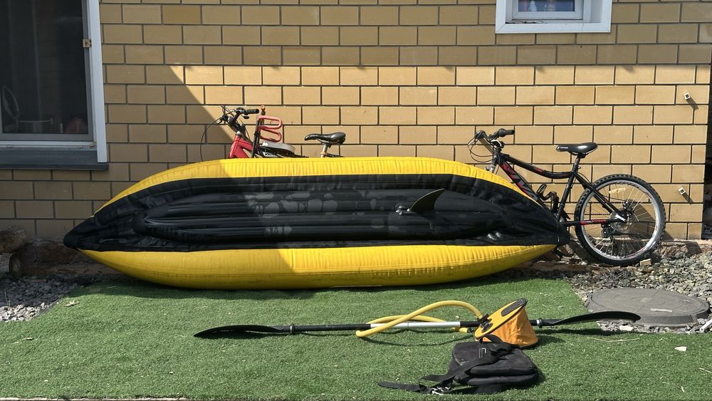 Каяк, лодка, пакрафт, байдарка