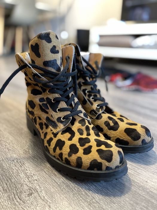 Bocanci Garkony Studio 38 piele interior exterior, cu par ponei