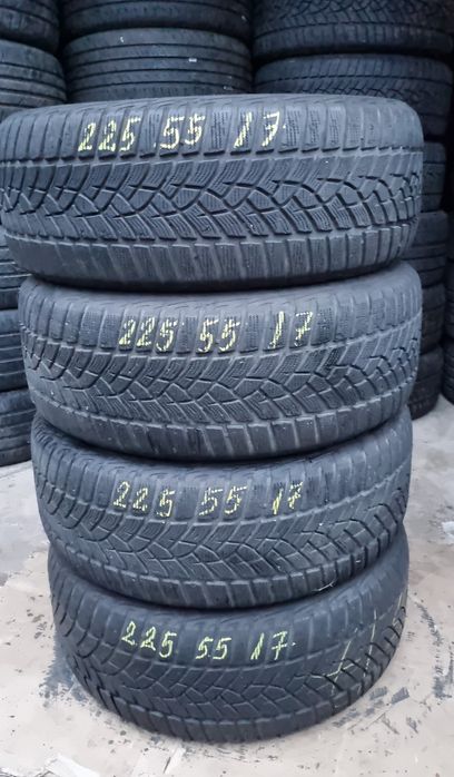 4 Anvelope Good Year 225 55 R17 M/S (iarnă) Impecabile.