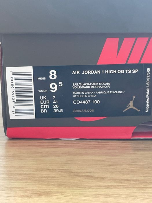 Air Jordan 1 high OG TS SP