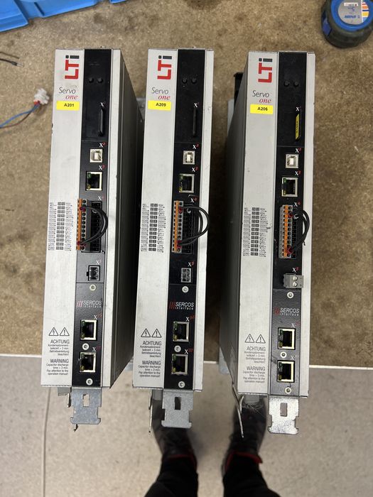 Vand servodrivere LTI 4.2 kva. Ethercat