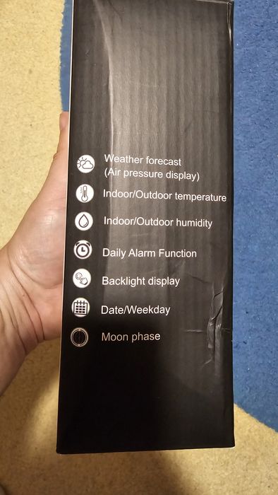 Stație meteo cu senzor de exterior