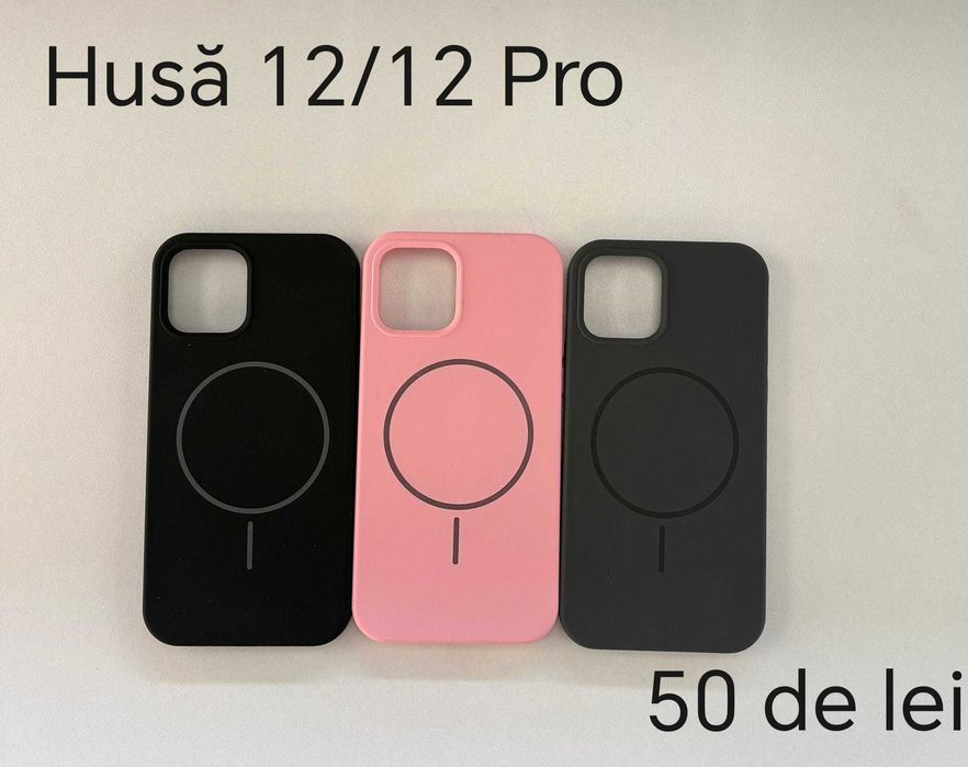 Folie, Husa, Incarcator, Cablu iPhone 12 Pro - Montaj gratuit folie