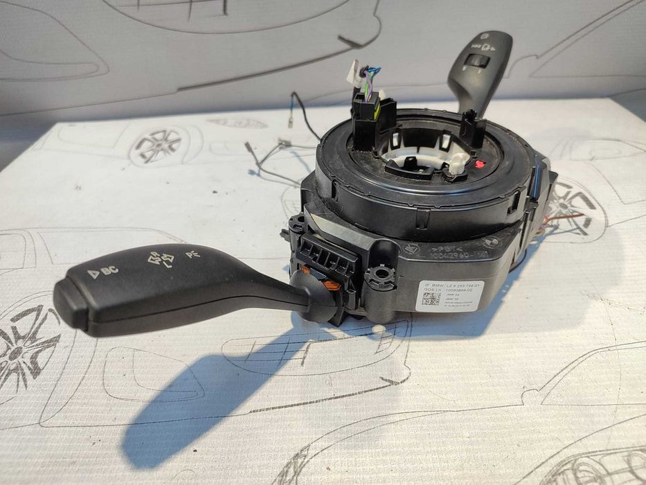 Ansamblu manete comenzi volan + spiră BMW Seria 3 F30 F35 F31 61319351140 2012 / [2012-2018] / (5A3)