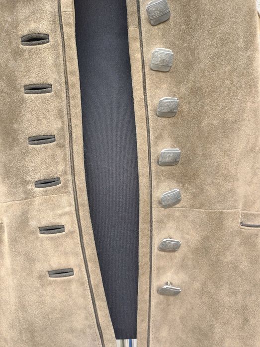 Vestă Vintage Meindl din Piele Naturală – Mărimea 38, Maro, Bavareza