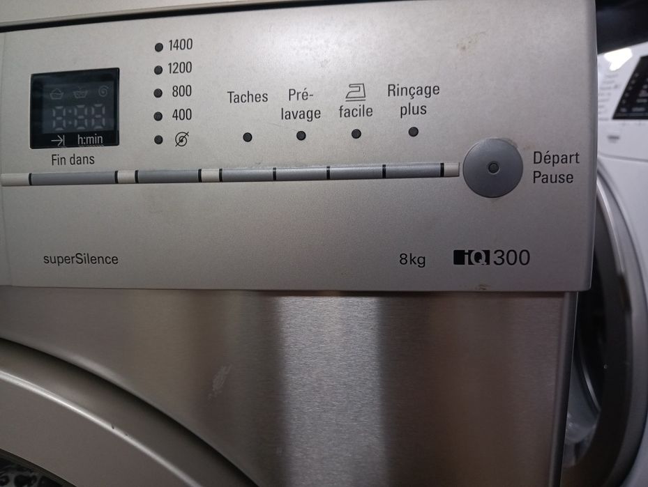 Иноксова пералня Сименс Siemens IQ 300 Made iin Germany A+++ 8кг 2 години гаранция!
