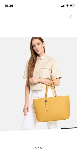 Кожена чанта Furla