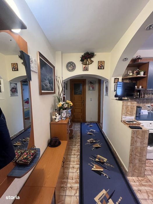 Apartament 2 decomandate George Enescu Lidl 1/4 centrala mobilat