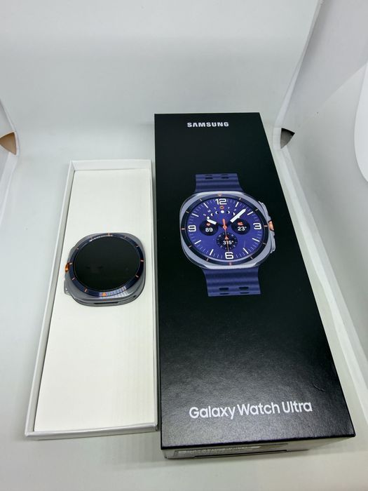 Samsung Galaxy Watch Ultra (2025) – Titanium Blue | Абсолютно като НОВ!