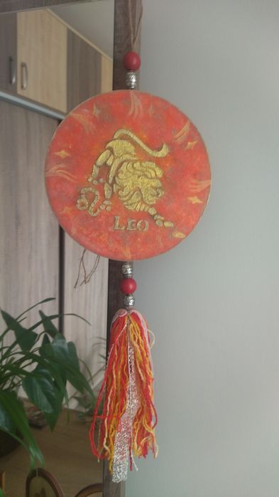 Картичка- пано с астрологични знаци