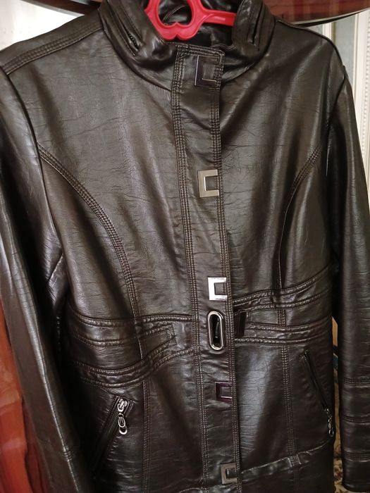 Koja pidjak. Кожанный пиджак