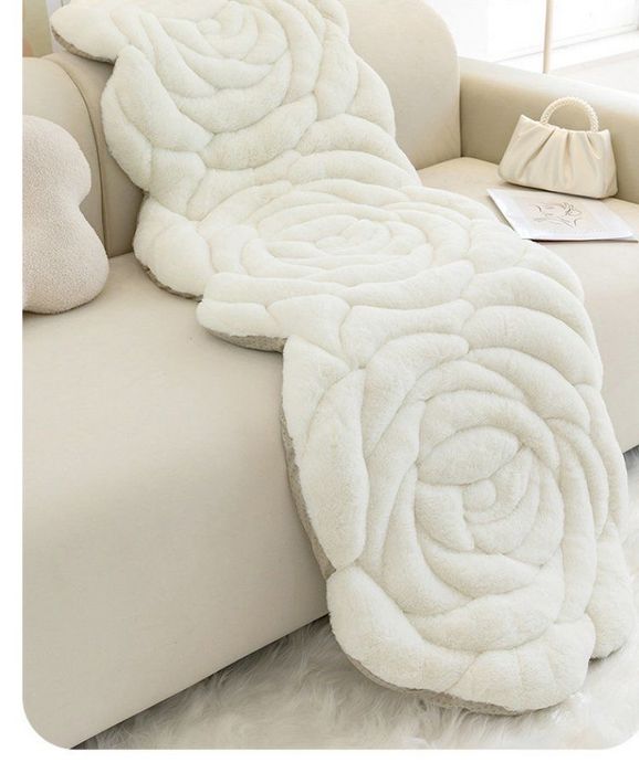 Сидушка для дивана в форме розы, комплект