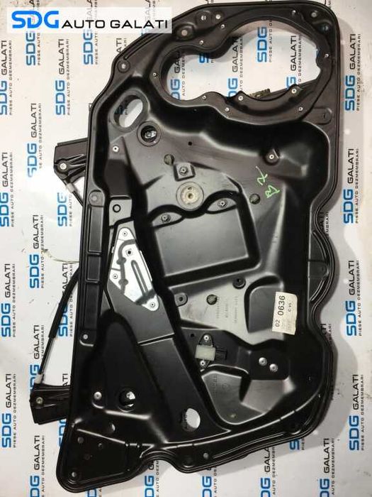 Macara Electrica Stanga Fata Volkswagen Passat B6 2005 - 2010 Cod 3C2 837 756 K 3C2837756K