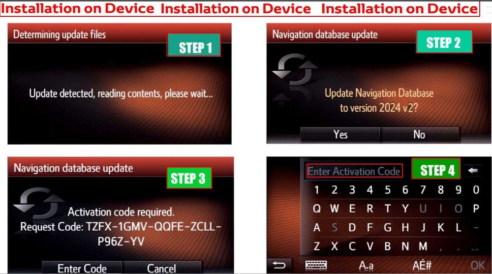2026 карти Toyota Touch2 Go/Plus ъпдейт навигация чрез USB +код Тойота