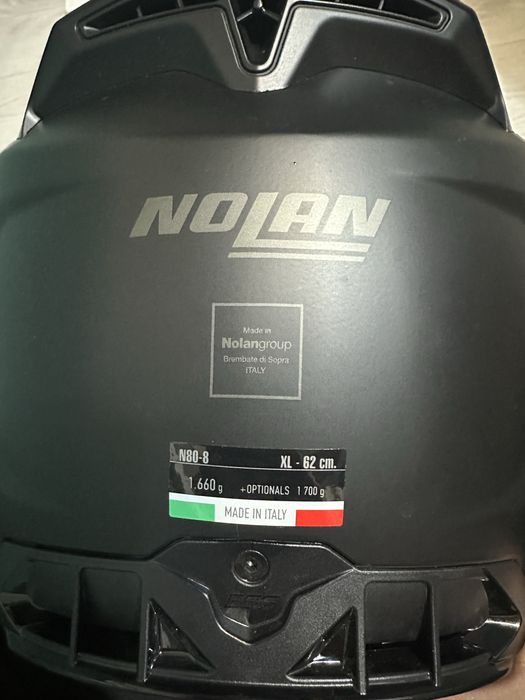 Шлем Nolan N80. Made in Italy