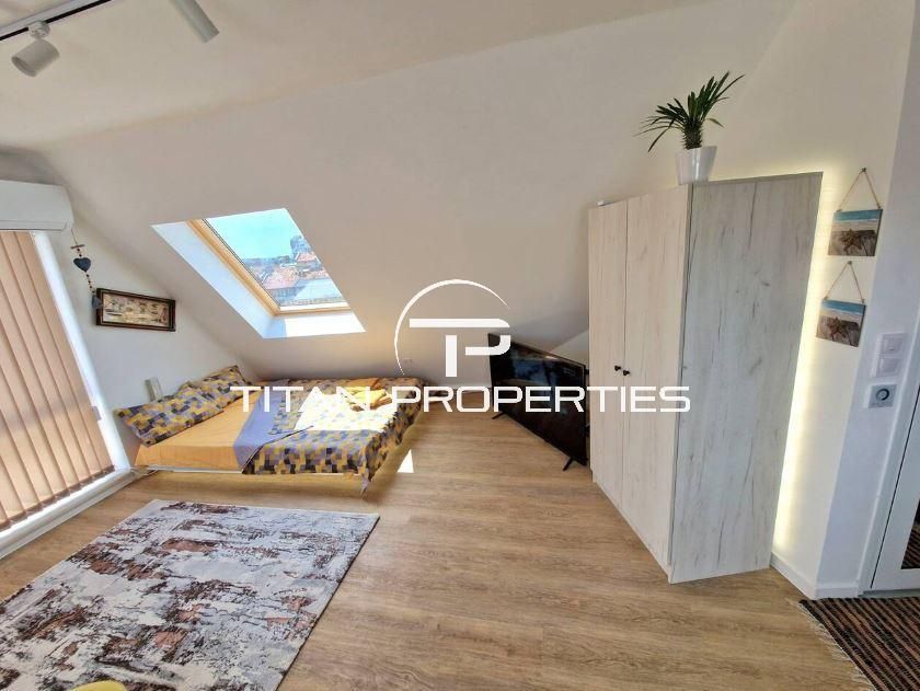 Дава се под наем Едностаен апартамент в Варна, Лятно кино Тракия - 39 кв.м за 425 € - Снимка #1