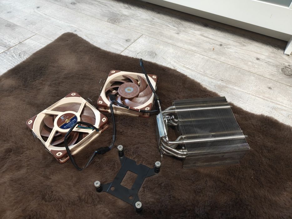 Cooler CPU Noctua NH-U12A cu 2 ventilatoare Noctua