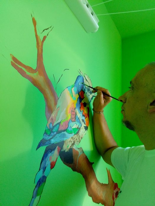 Рисунки стени,подове и тавани