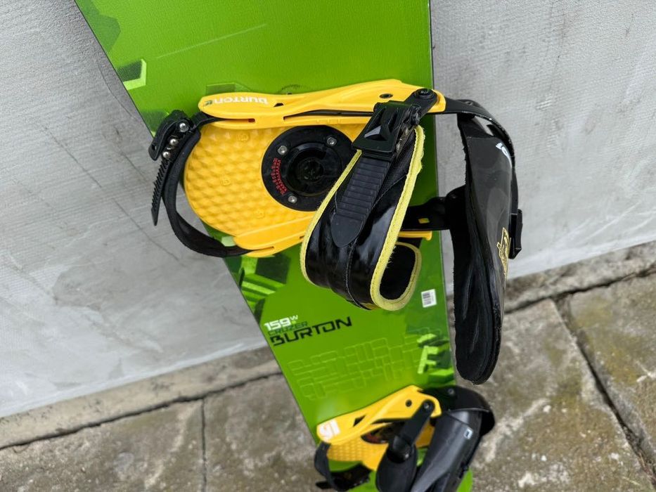 Placa snowboard Burton Cruzer V-Rocker 159cm wide cu legături Burton