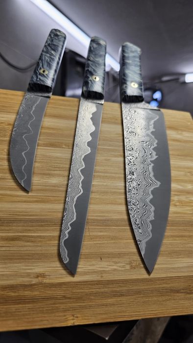 Set cuțite damasc Sami Faur