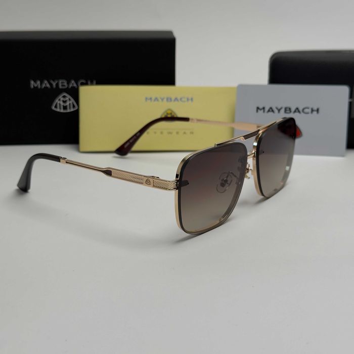 Слънчеви очила Premium Navigator Gold Brown UV400 CE Стилни Метални