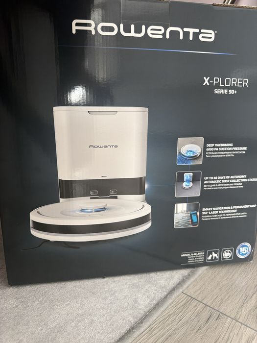 Rowenta Прахосмукачка робот X-Plorer Serie 90+