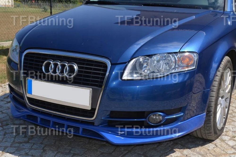 Prelungire lip spoiler bara fata Audi A4 B7 aspect SLINE S LINE S4 RS4