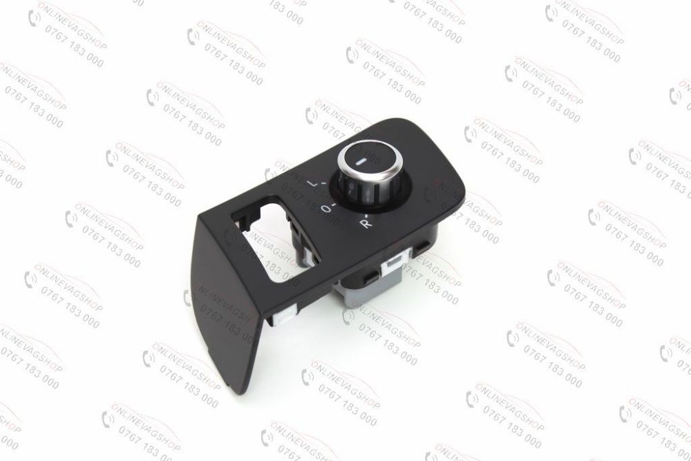 Buton crom reglaj oglinzi OEM Volkswagen Touran, Caddy