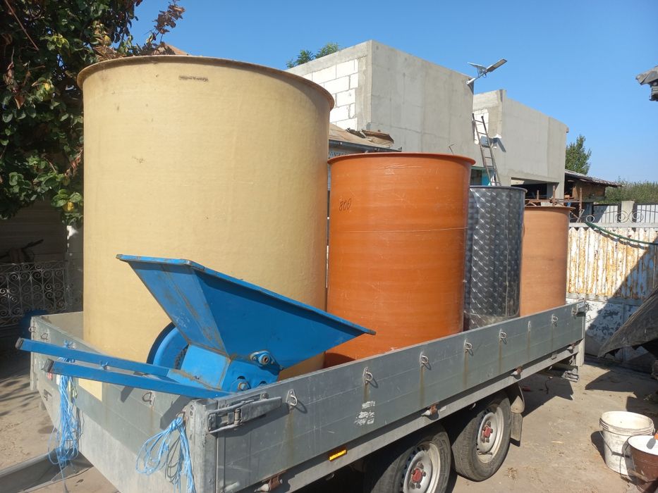 Butoi inox. Fibră. Desciorchinator. Teasc