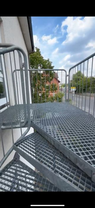 Scară metalică spiralată zincată – 8 m