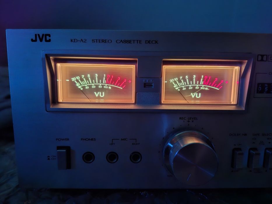 Vând Cassette Deck Vintage JVC KD-A2 – Aspect Deosebit / Parțial Funcțional