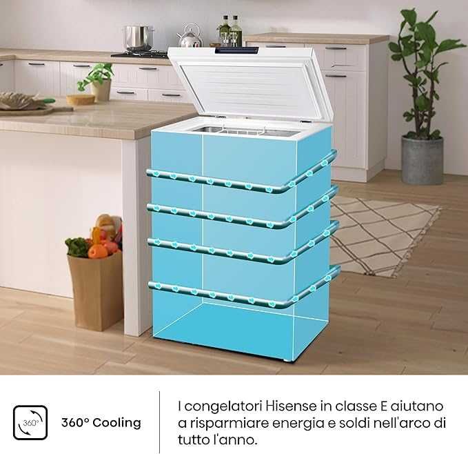 Фризер ракла Hisense MCF95E 95 L