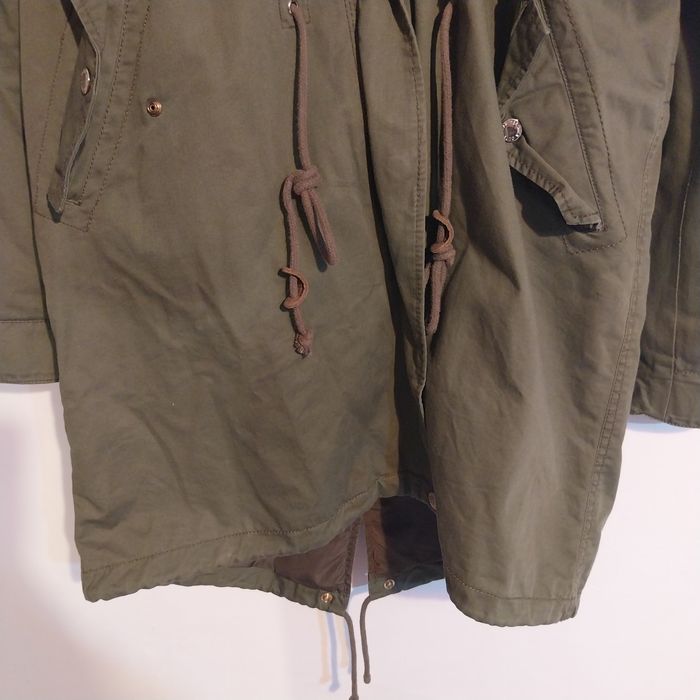 Jachetă Parka Kaki Bershka - Premium Collection - Mărimea L