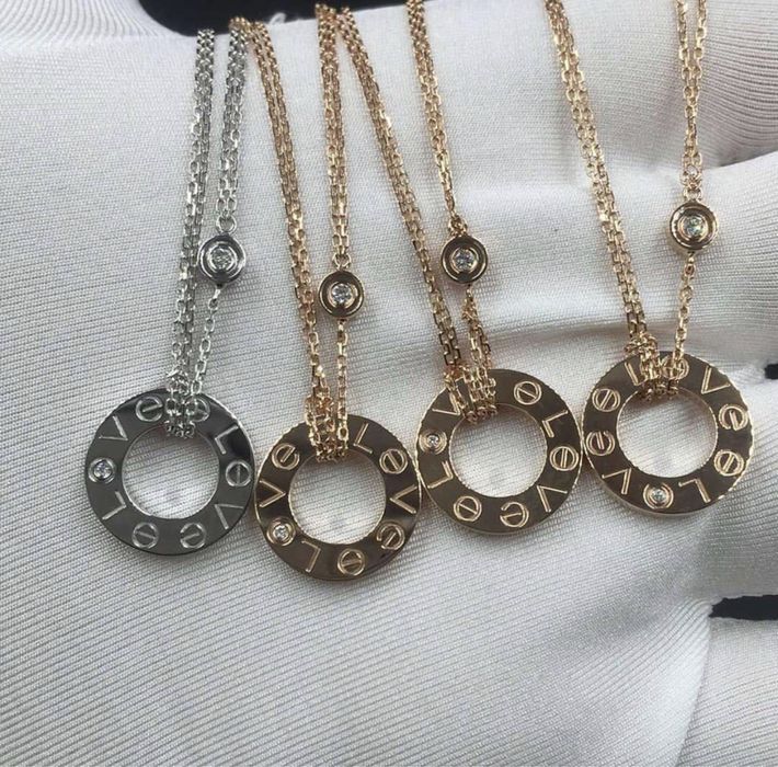 Позлатени колиета Cartier  - 750 / 18K