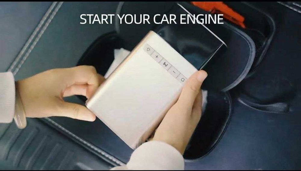 4 в 1 Автомобильный Powerbank — Пусковое устройство + Компрессор